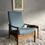 Thumbnail: Mid Century Teak Armchair/ TV Chair / Lounger - Completely refurbished