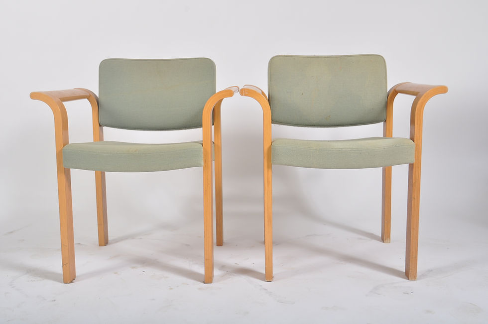 Thumbnail: Dining Chairs/Lounge Chairs by Rud Thygesen & Johnny Sorensen for Magnus Olesen
