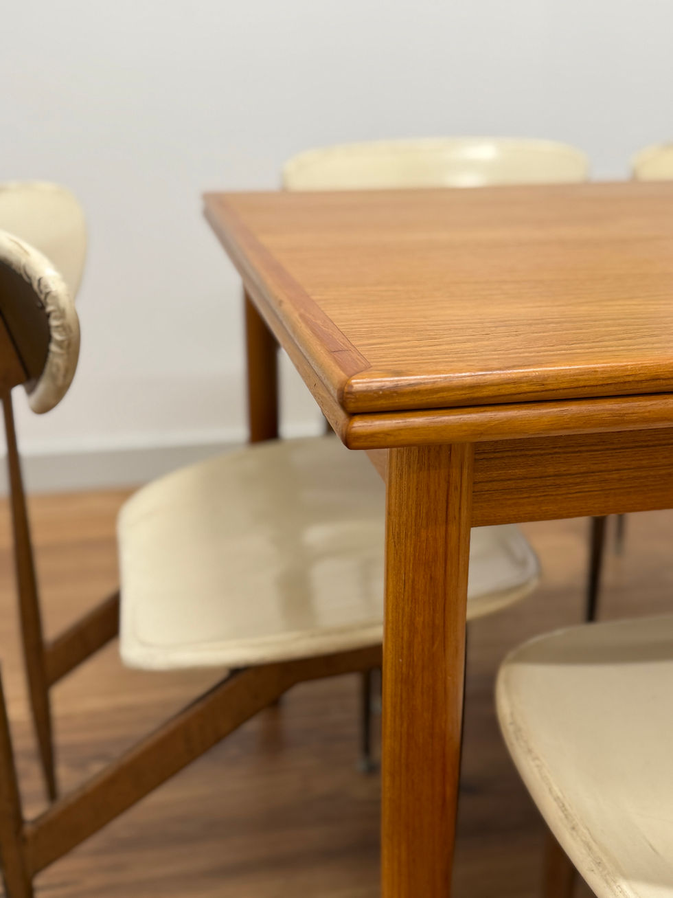 Thumbnail: Danish Extendable Teak Dining Table | Seats 6–10