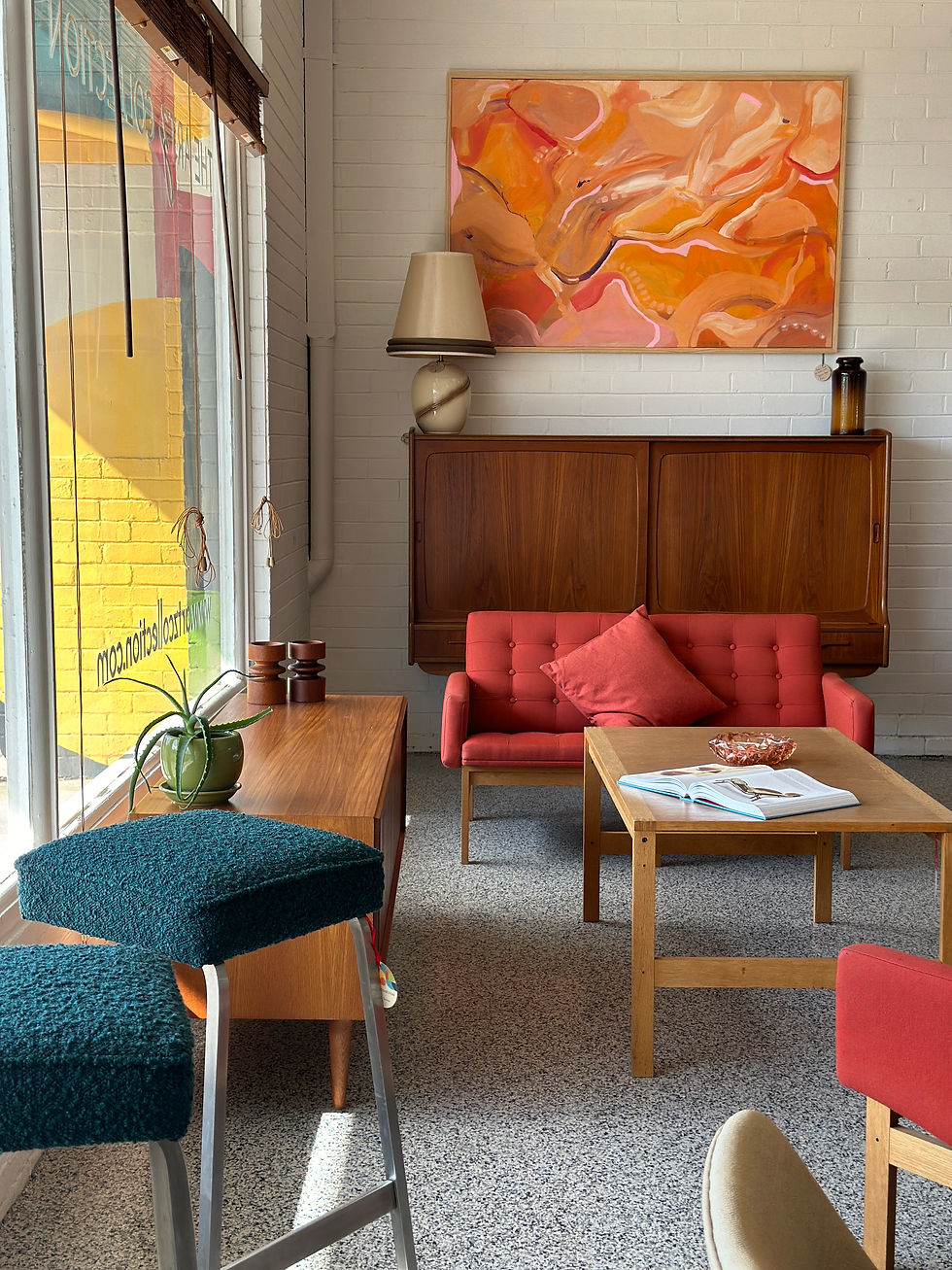 Mid Century Sideboard and Lounge Suite with other Mid Century pieces