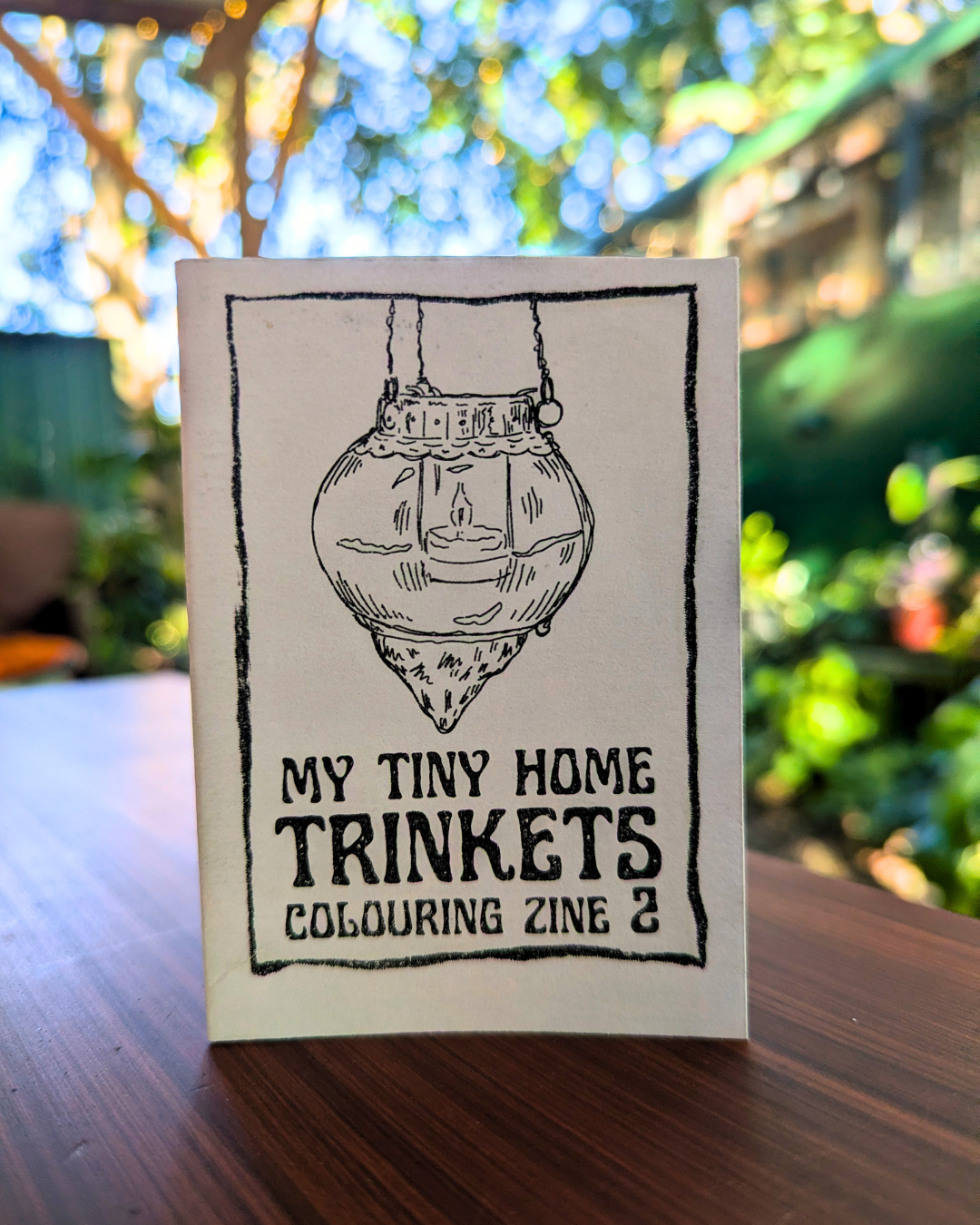 Trinkets Zine Two - Colouring in book - Printable