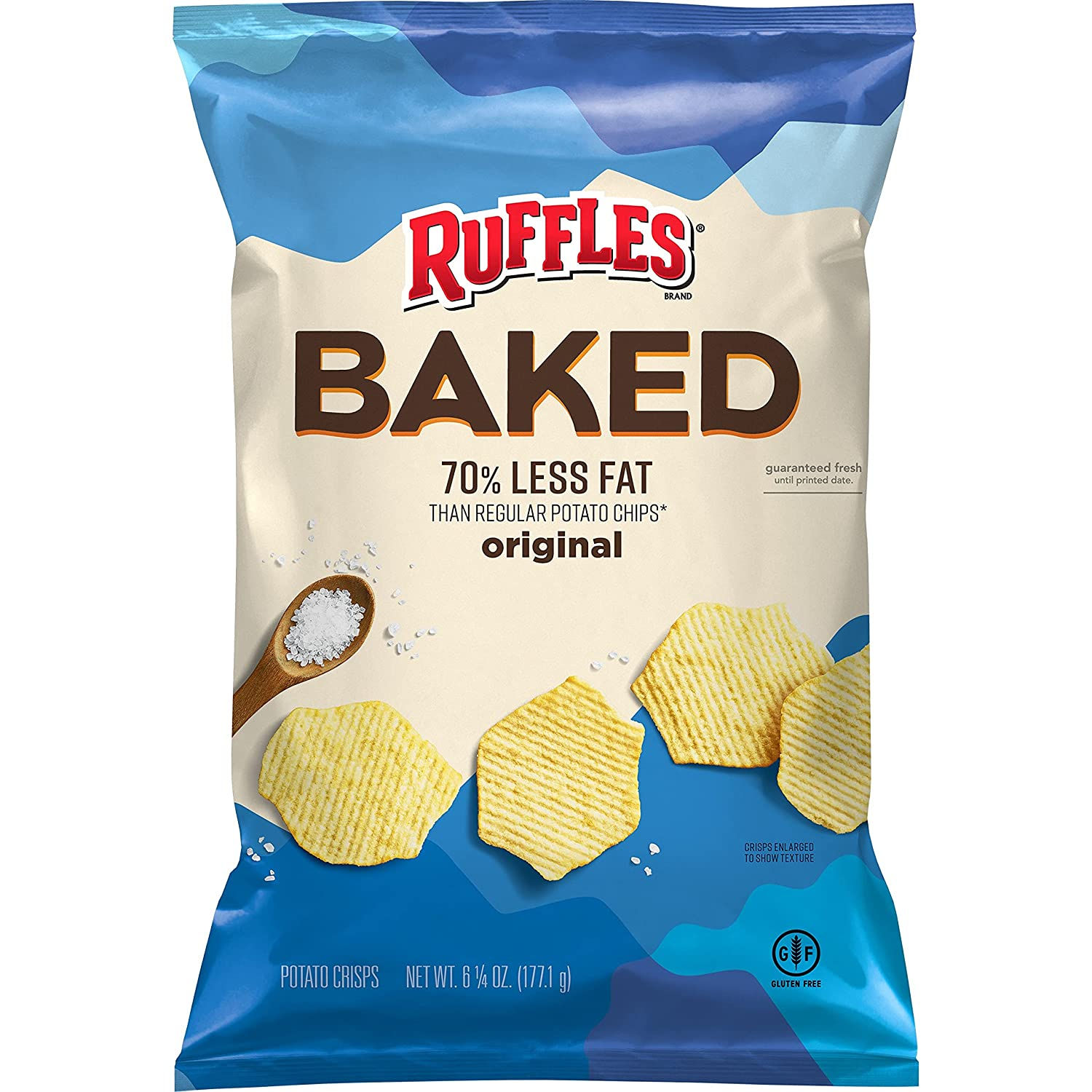 Ruffles Oven Baked Original Potato Crisps 6.25 OZ