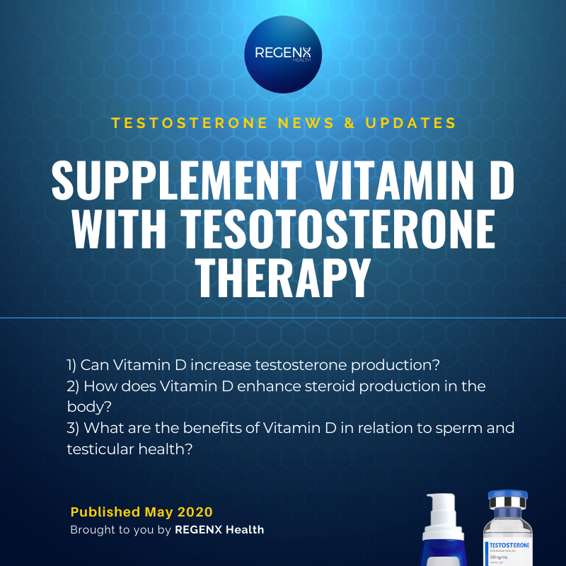 Why you should take Vitamin D with Testosterone Replacement Therapy
