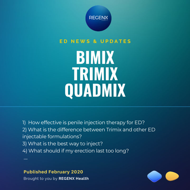 BIMIX, TRIMIX, QUADMIX: Penile Injection Therapy for Erectile ...