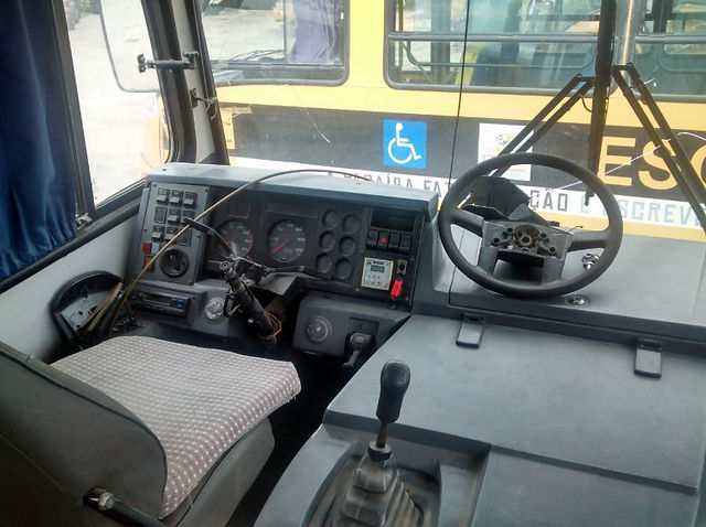 Volante removido