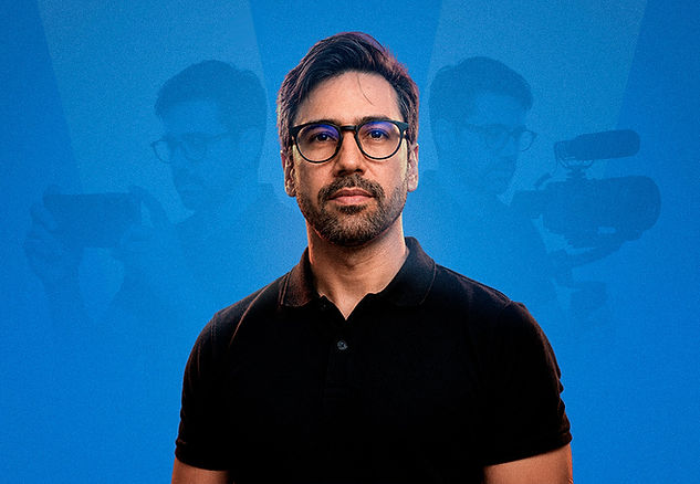Anderson Barboza, profissional de fotografia, produção audiovisual e criação de conteúdo da Vanguarda Visual.