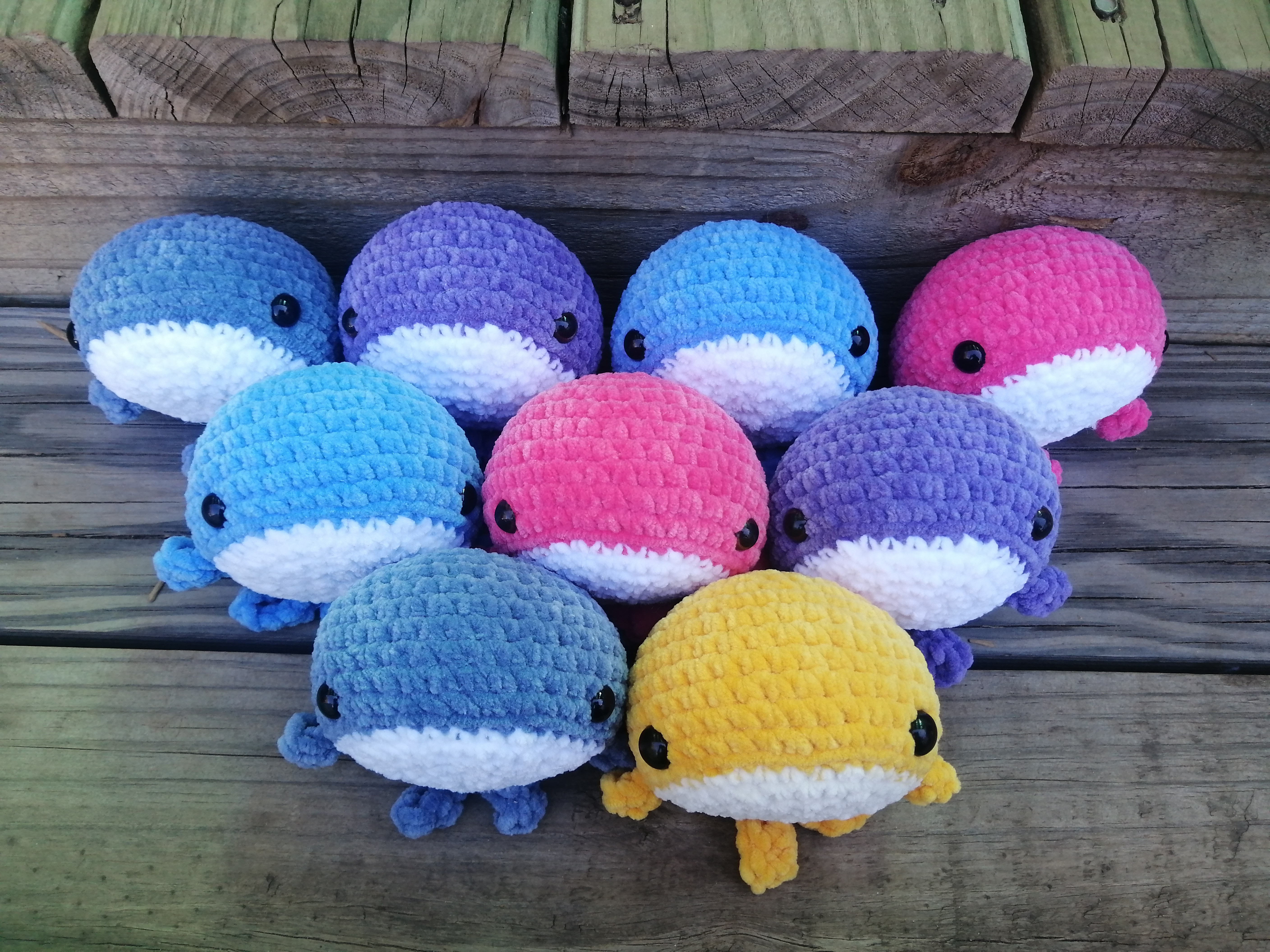 Amigurumi Whales
