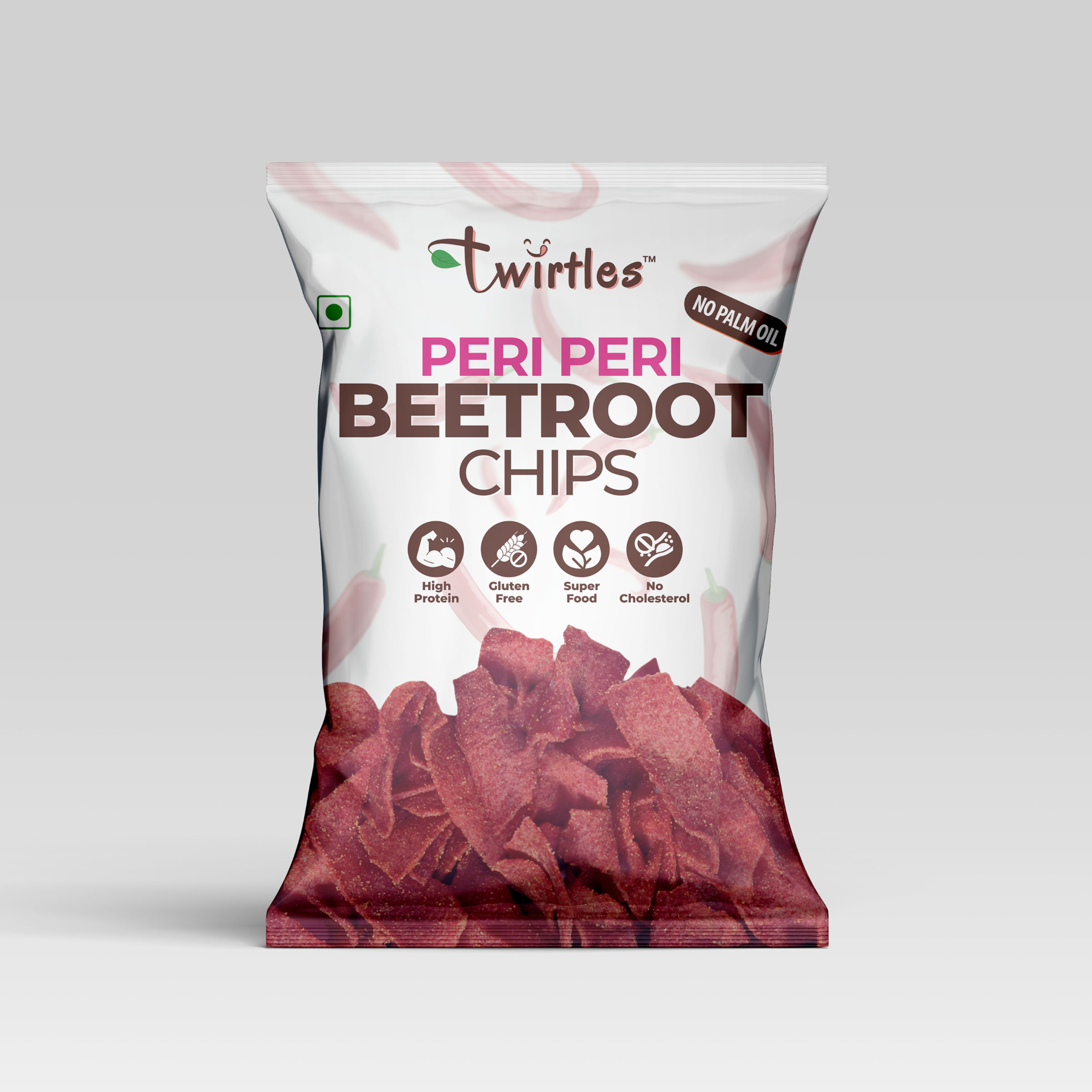 Beetroot Chips- Peri Peri (Pouch Pack 32g)