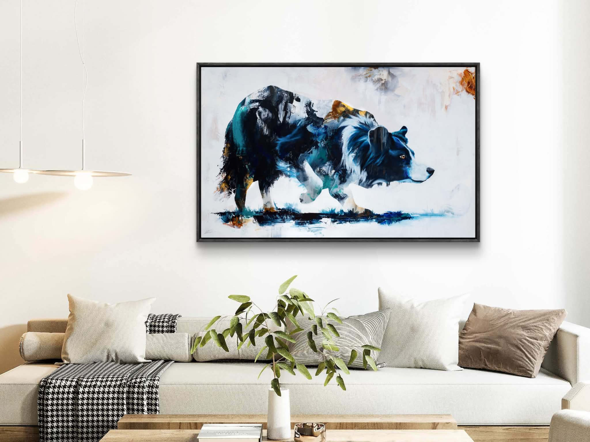 Mans Best Friend - original painting