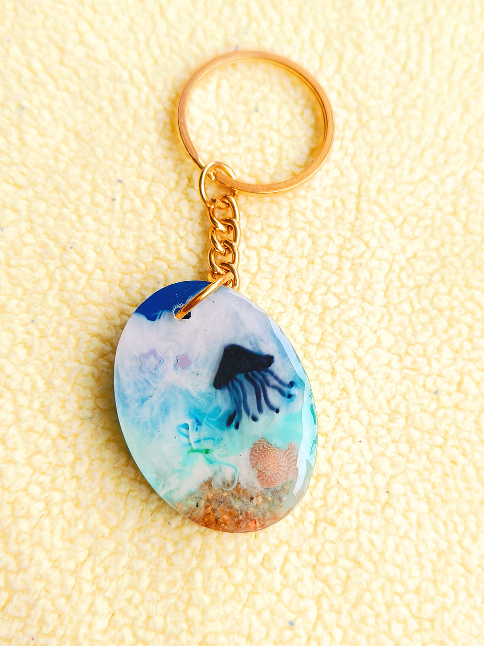 Thumbnail: Handmade Resin Designer Keychain
