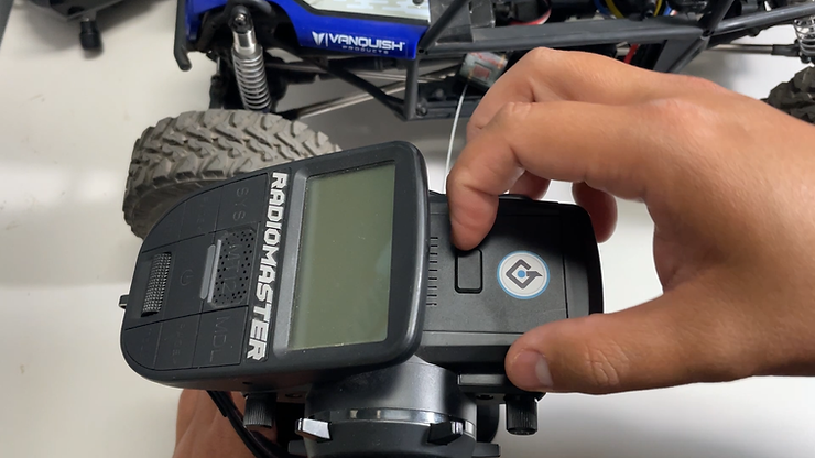 External Module pins are located here