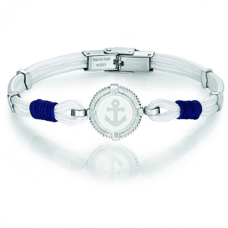 LUCA BARRA BRACCIALE ACCIAIO BA1107