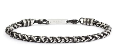 Bracciale Marlù acciaio brunito