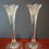 Thumbnail: Pair of Vintage Granville Single Tulip Crystal Candlestick Holders