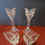 Thumbnail: Set of 4 Mikasa Crystal Art Deco Candleholders