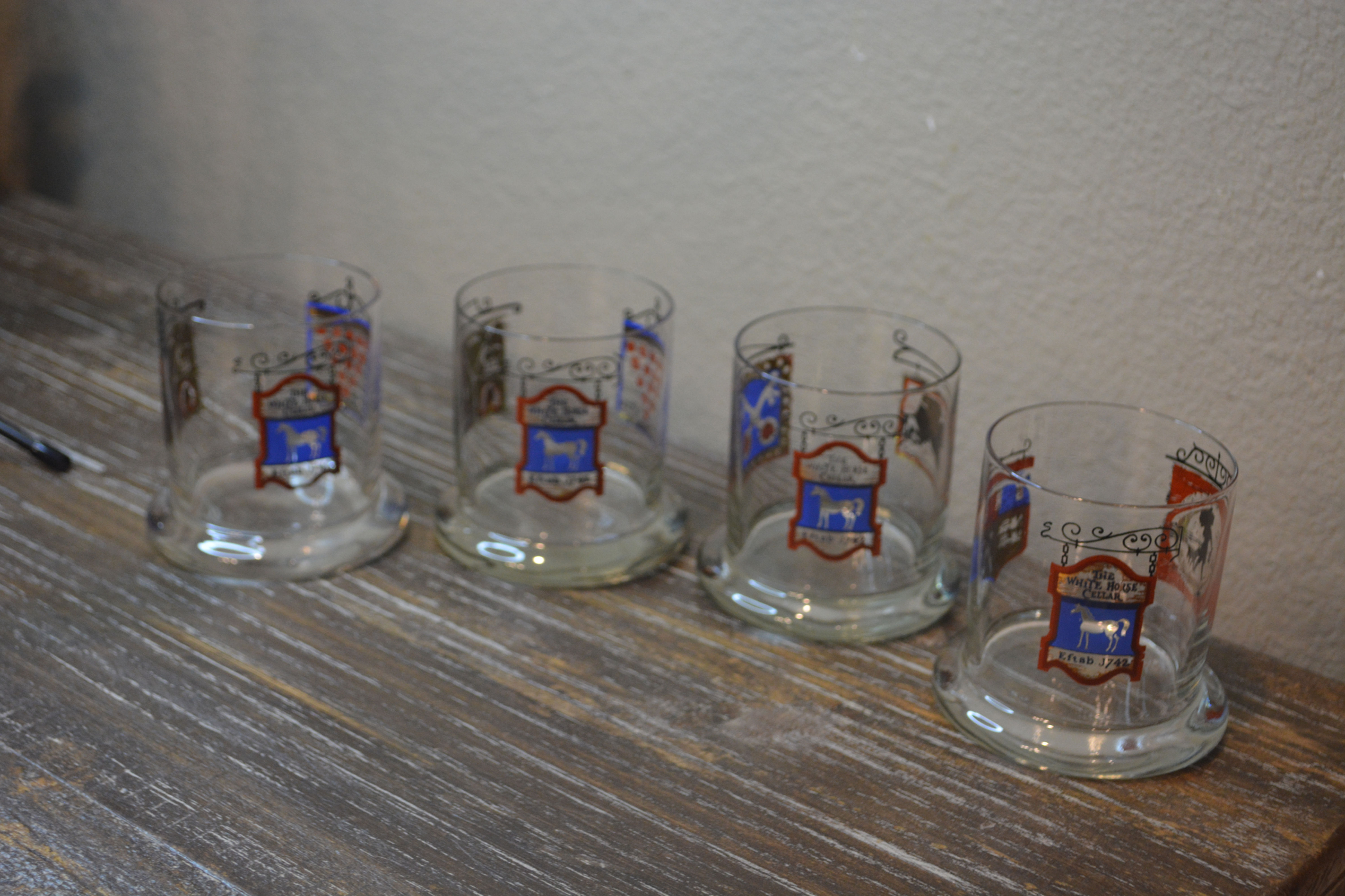 Set of 4 Old Fashion/ Scotch/Whiskey glasses