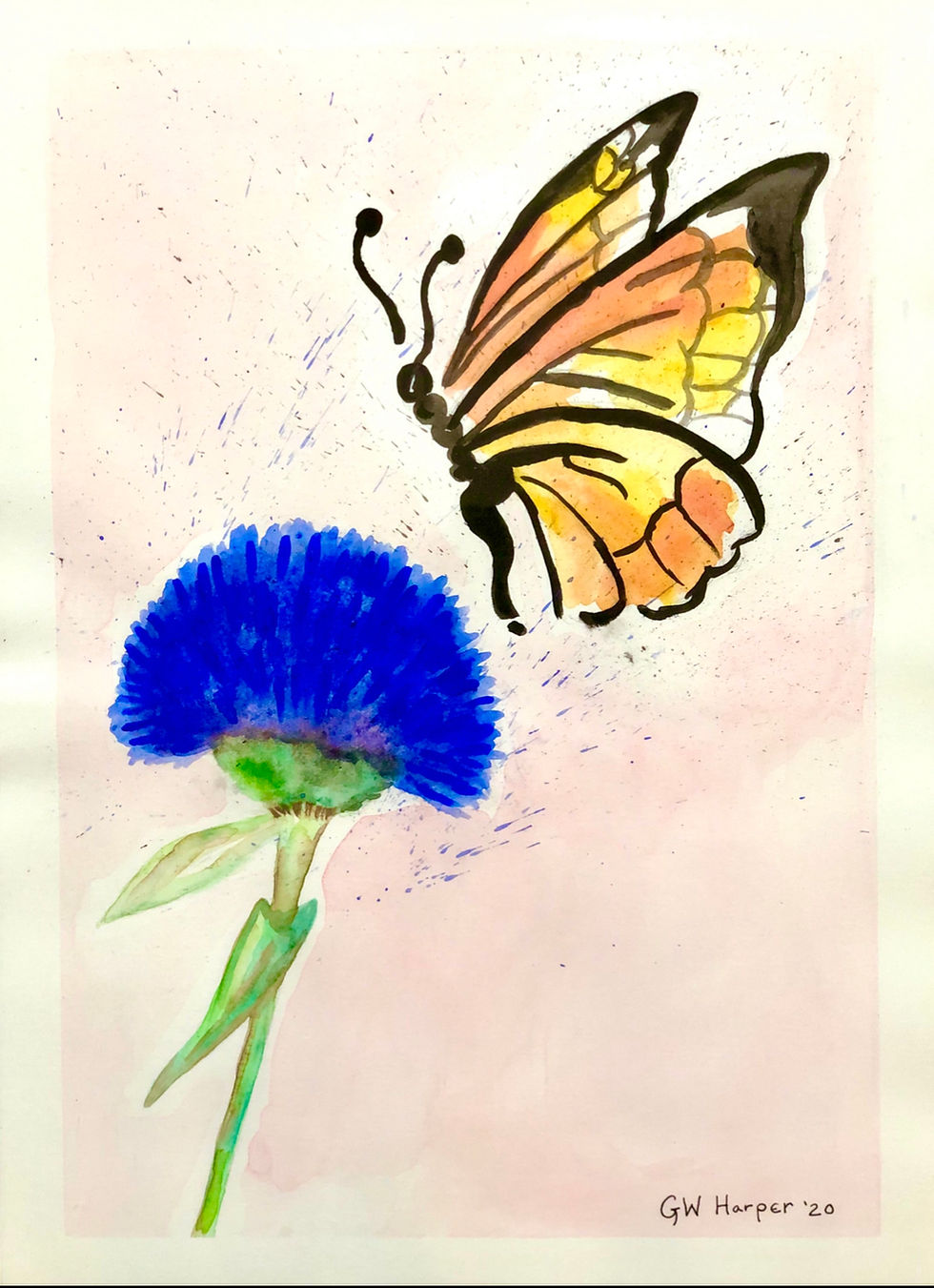 Thumbnail: 11"x 15" Butter Flutter