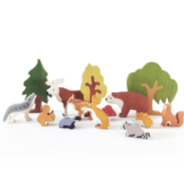 Waldorf Forest Animals Set