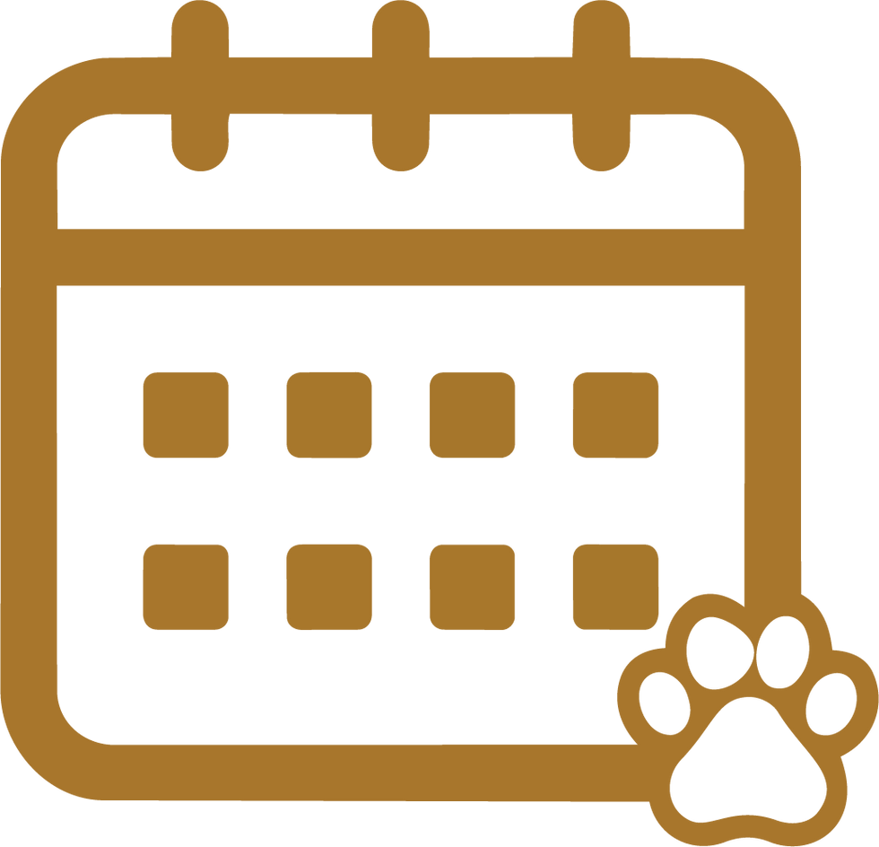 Iron Will Dog Lodge in Montrose, CO Booking Calendar Graphic