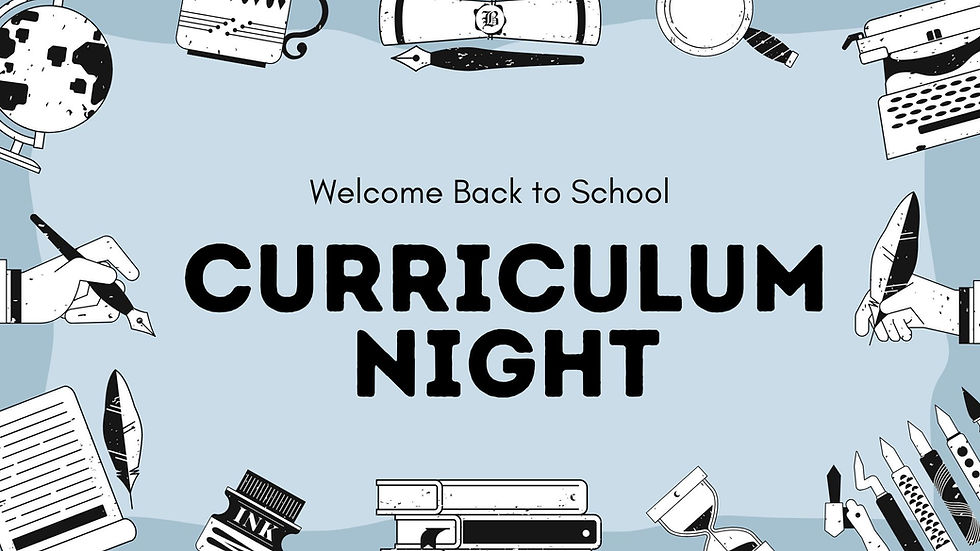 Curriculum Night