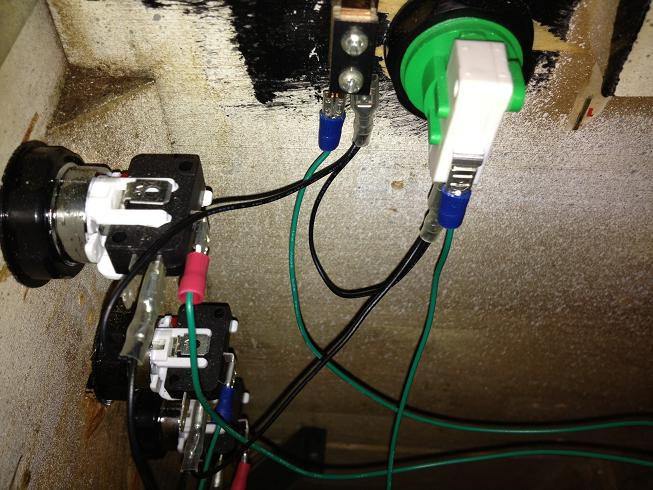 Button Wiring Detail