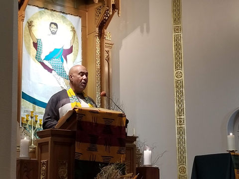 Visit from Bishop Matano (2020)