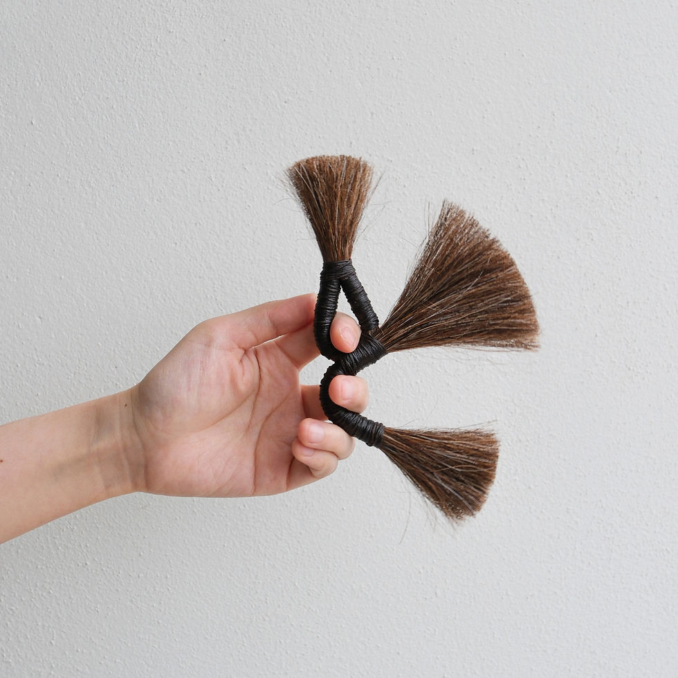 Thumbnail: Three-legged Horsehair Brush 017