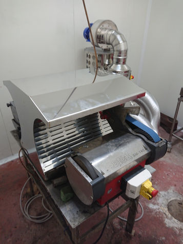 Cappa da banco in acciaio inox