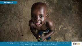 A scoping review of the forms of malnutrition and intervention strategies to address malnutrition among children aged 0–59 months in sub-Saharan Africa
