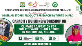 Capacity Building Workshop on climate adaptation for tomato value chain actors in Nortwest Nigeria