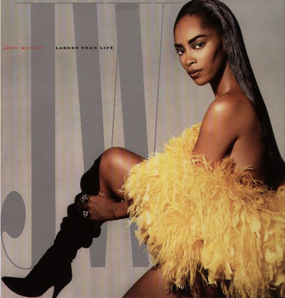 Jody Watley – Larger Than Life – Plak (1989, Avrupa)