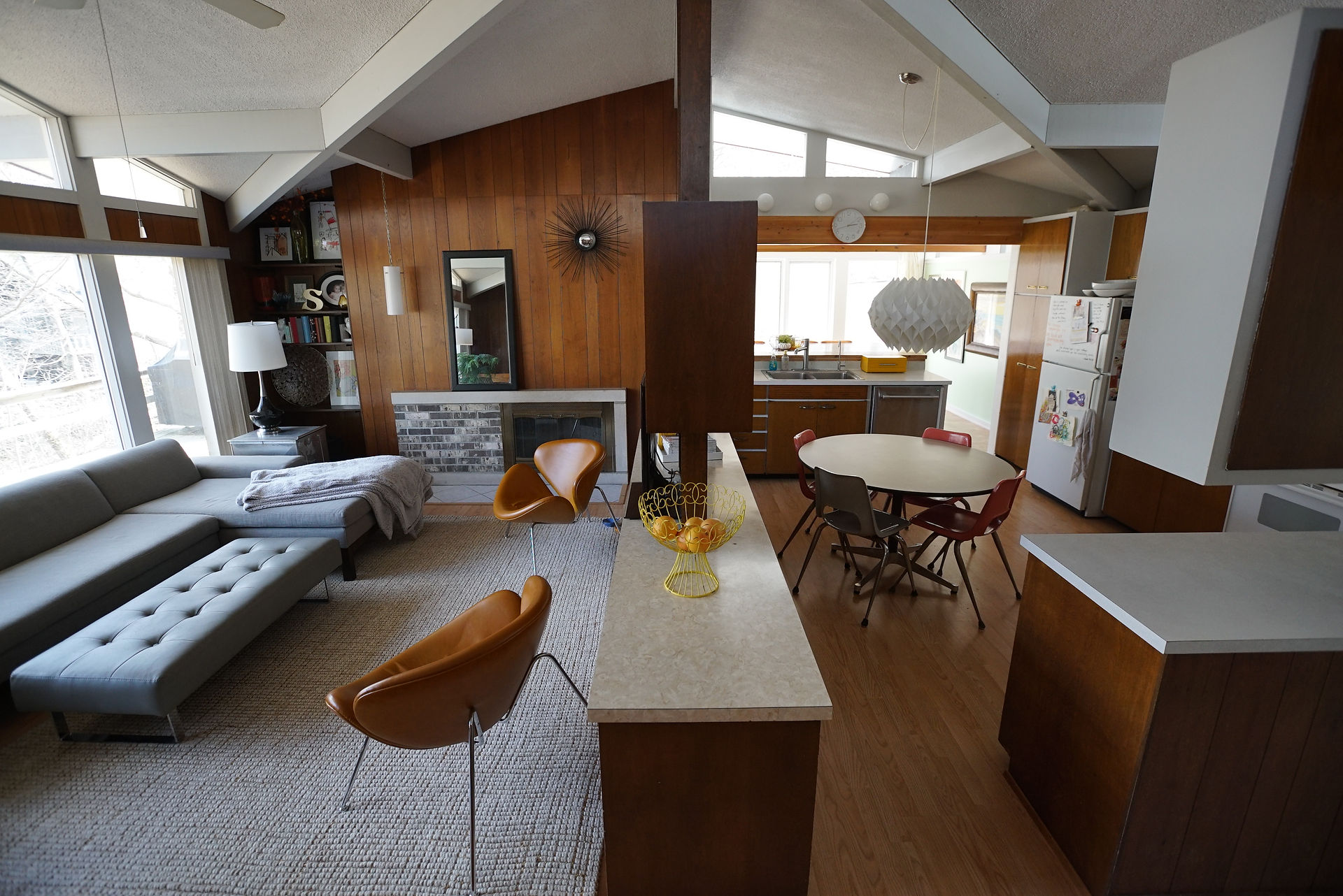 living room/kitchen-after