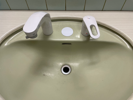 混合水栓交換　水戸市
