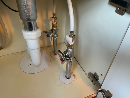 洗面台水栓、シャワー交換　宇都宮市