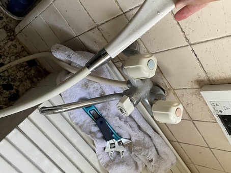 シャワー修理・交換　水戸市