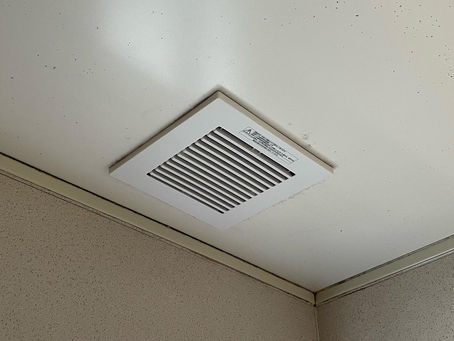お風呂の換気扇交換　那珂市