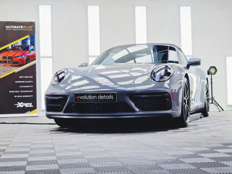 Porsche paint protection film PPF specialists portsmouth,hampshire