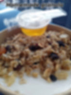 Granola, yoghurt and honey
