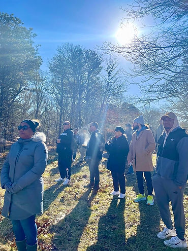 Chappaquiddick Wampanoag Tribal Member Family Walk Martha's Vineyard Massachusetts