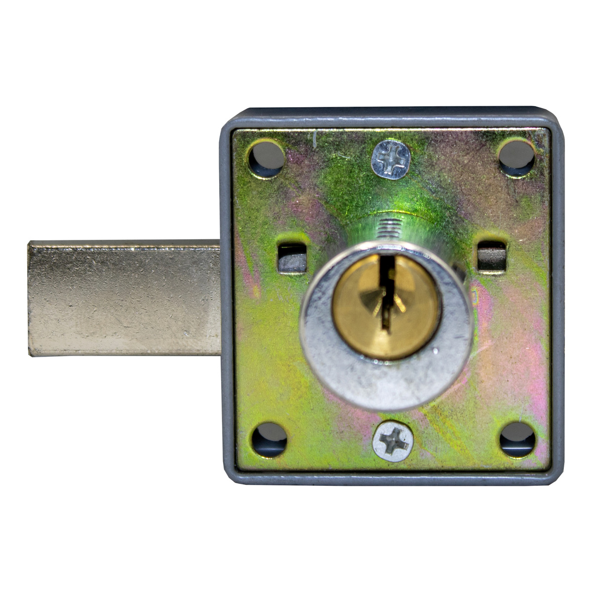 Cerradura De Cajon Cromada Zinc Vertical/horizontal Alfaloc