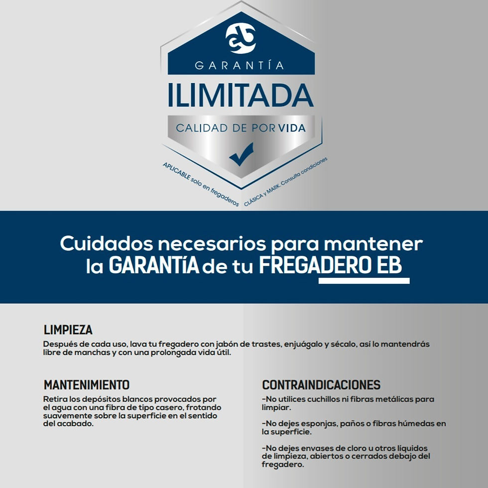 Miniatura: Fregadero Cocina Empotrar 1 Tina Eb 57x51x20 C200