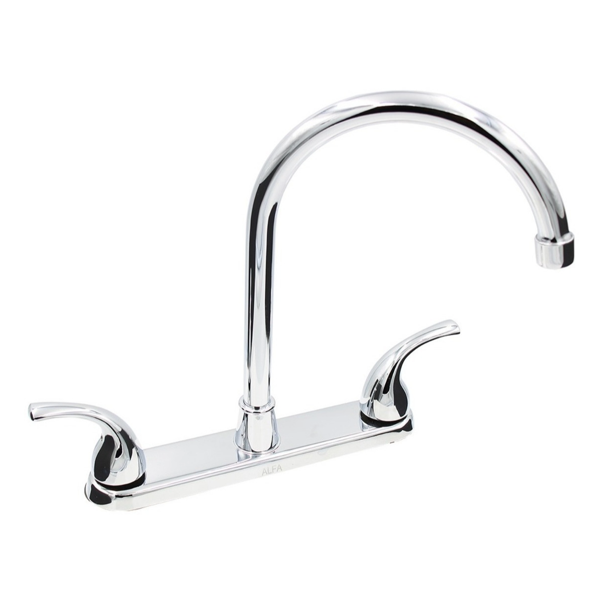 Llave Mezcladora Fregadero O Tarja Cocina Cromada Cisne