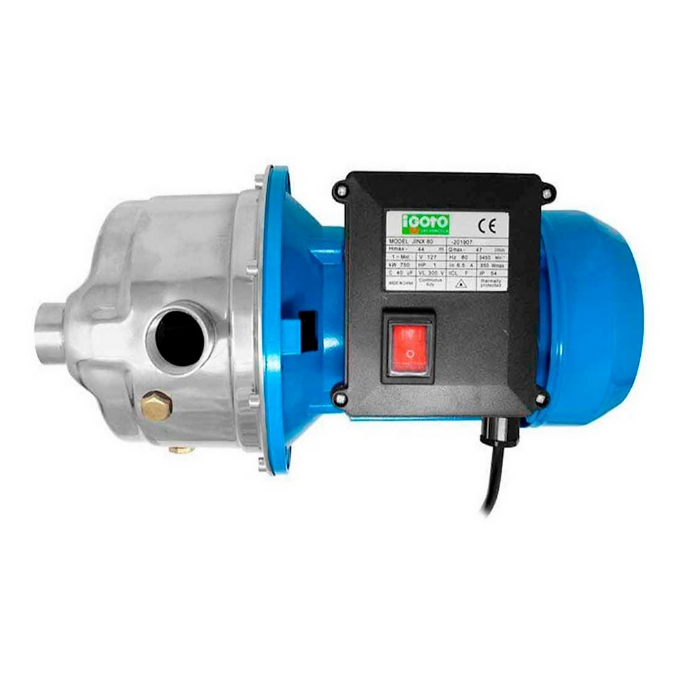 Miniatura: Bomba Periferica Jet 1 1/2 Hp 1 100w, 127v Igoto Jinx90