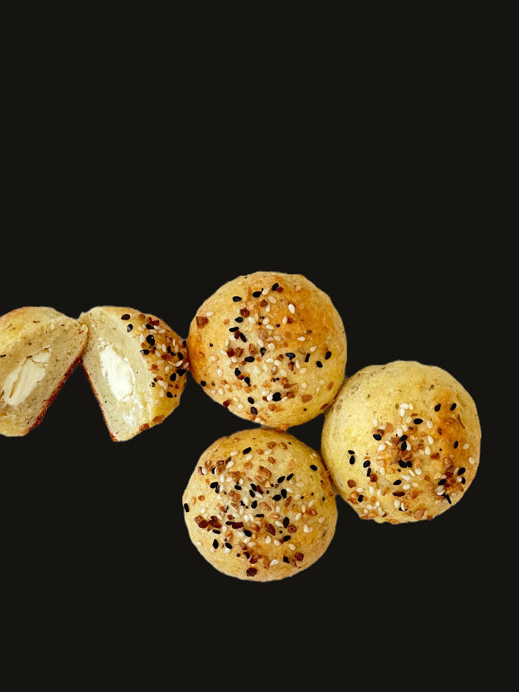 Everything Bagel Cream Cheese Bites image