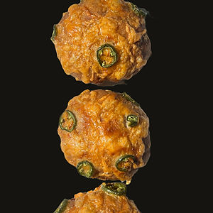 Regular size cheddar jalapeno bagels