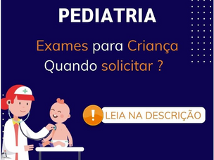 Aqui nós também temos pediatria