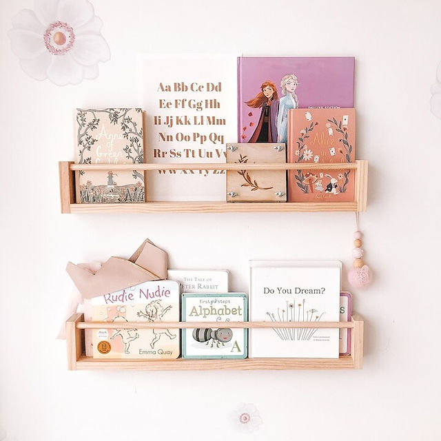 nursery bookshelf