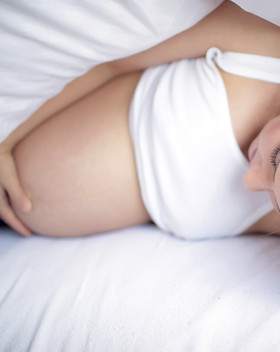 Pregnant Woman Resting