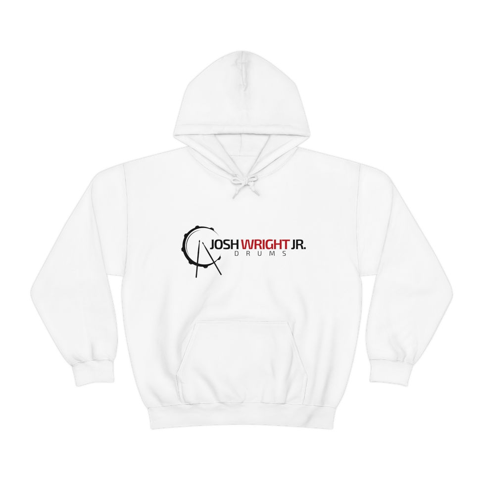 Thumbnail: JWJ Drums Hoodie - OG Logo on White