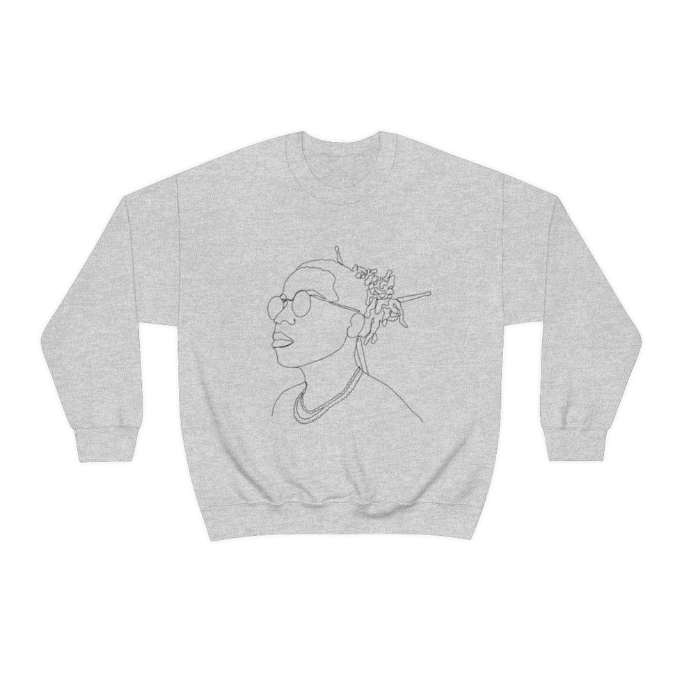 Thumbnail: JWJ "Portrait Mode" Crewneck Sweatshirt